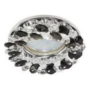 Ecola Light MR16 CD4141 GU5.3 Прозрачный и Черный/Хром 50x90