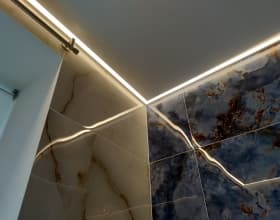 Замер натяжного потолка